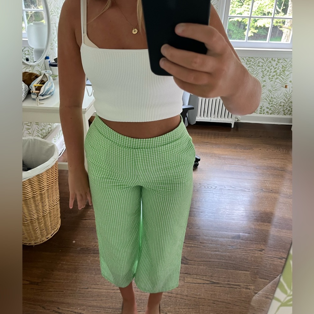 Charlie Holiday Straight leg patterned pants